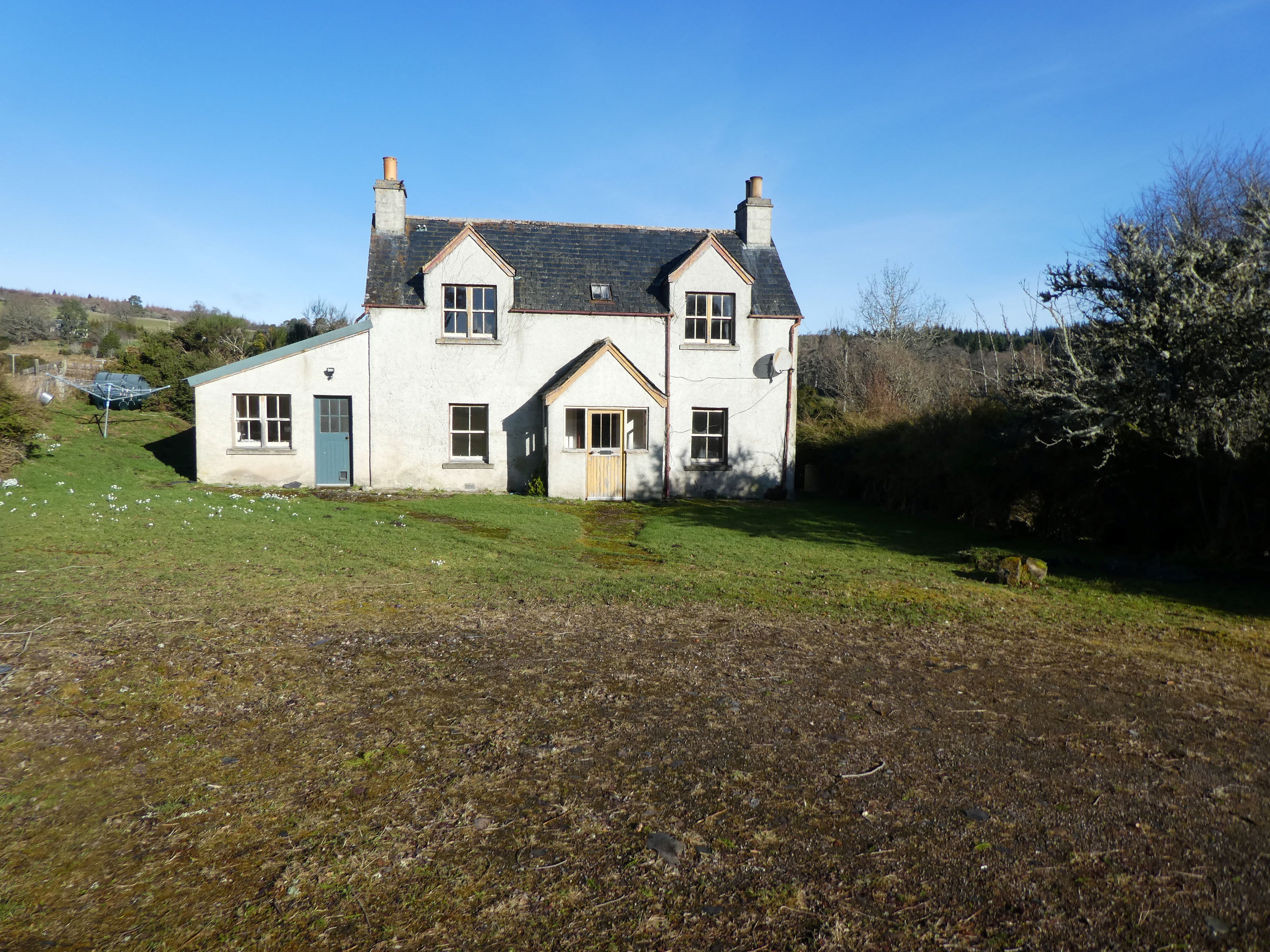 Whiteface Croft house Whiteface 